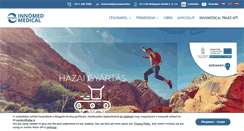 Desktop Screenshot of innomed.hu